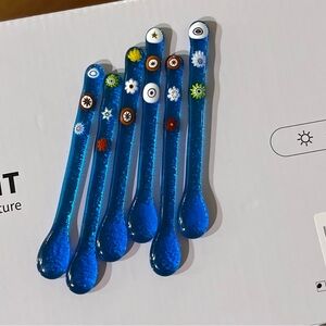 Hand blown Glass Stirrers